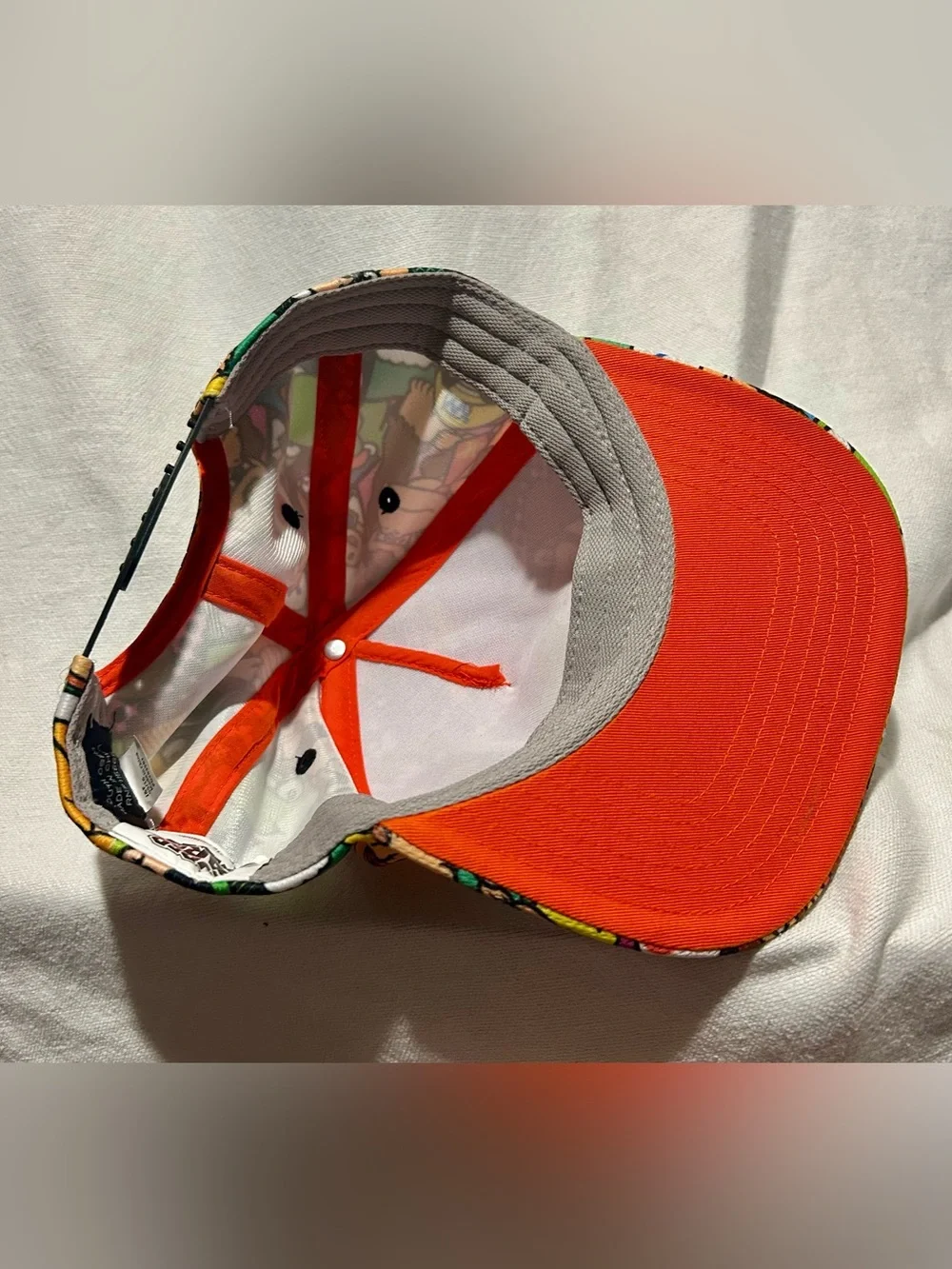 Super Mario Bros All Over Print Snapback Hat Youth OSFM Nintendo